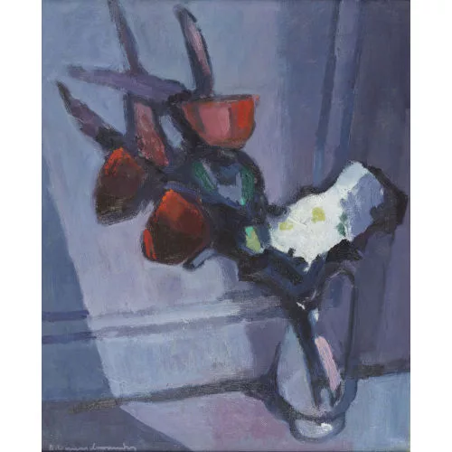 Albert Neuenschwander — Stillleben mit Lilien.