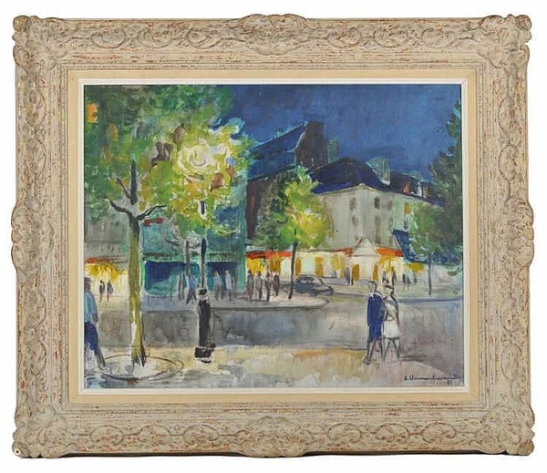 Albert Neuenschwander — Paris" la nuit