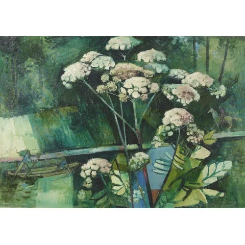 Albert Neuenschwander — "Aarelandschaft".