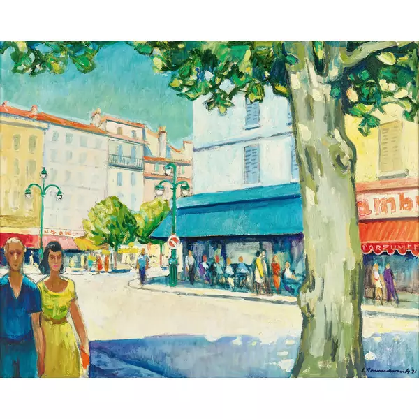 "Strasse in Marseille"
