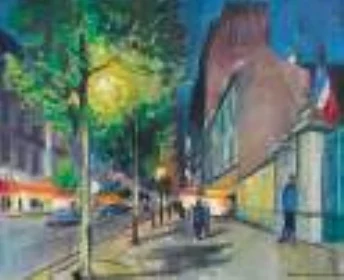albert neuenschwander — Rue à "Paris