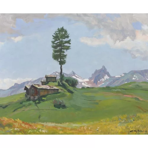 Albert Nyfeler — "Bühl auf Höhenweg".