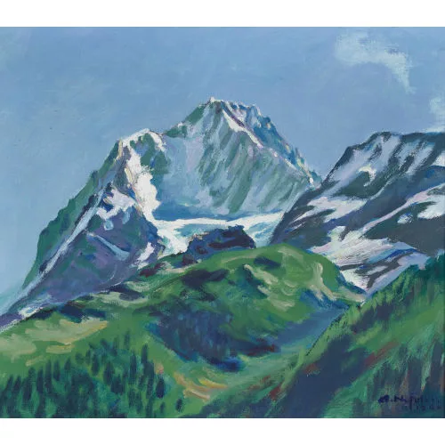 Albert Nyfeler — Das Bietschhorn.