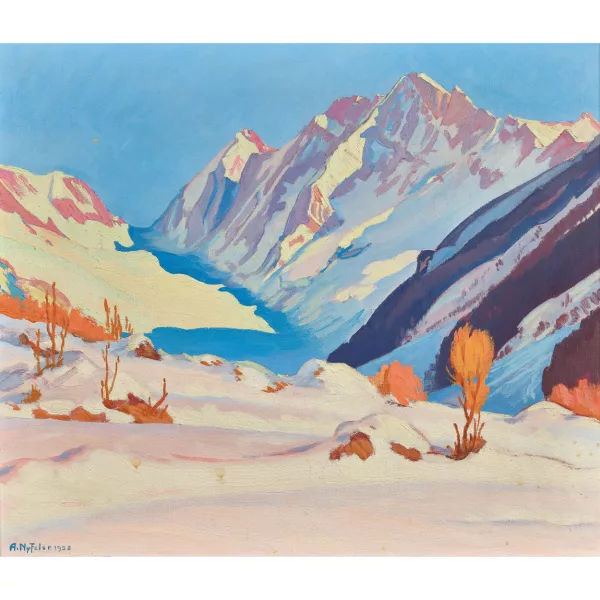 Albert Nyfeler — "Lötschenlücke".