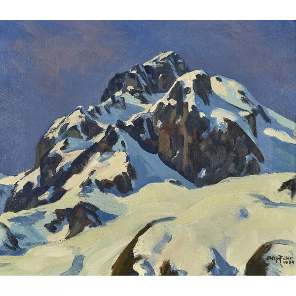 Albert Nyfeler — Bergansicht.