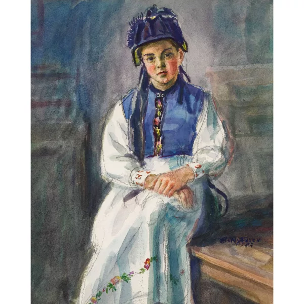 Albert Nyfeler — "Die Sommertracht".
