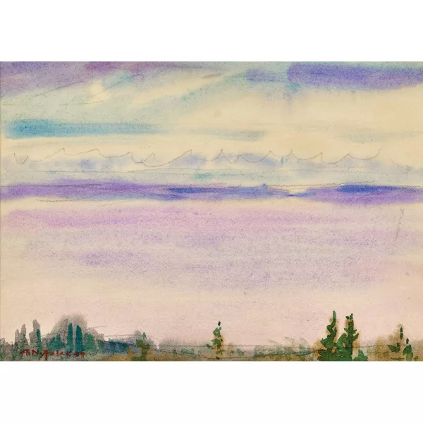 Albert Nyfeler — Seelandschaft.