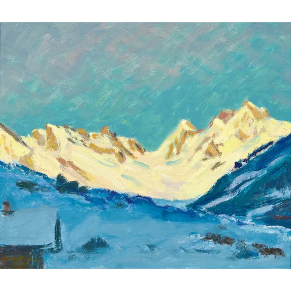 Albert Nyfeler — "Lötschenlücke".