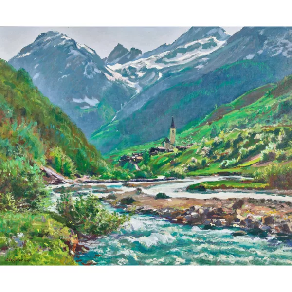 Albert Nyfeler — "Frühling".