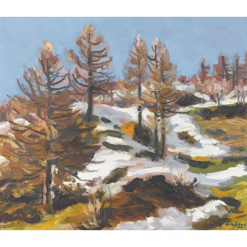 Albert Nyfeler — "Vorfrühling".