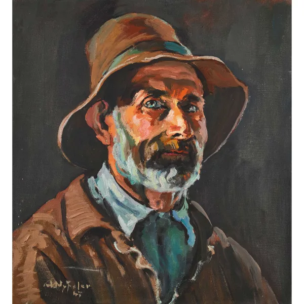 Albert Nyfeler — "Schafhirte vom Baltschiedertal".