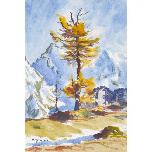 Albert Nyfeler — "Mein Baum am Höhenweg".
