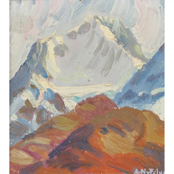Albert Nyfeler — "Bietschhorn b. Kippel".