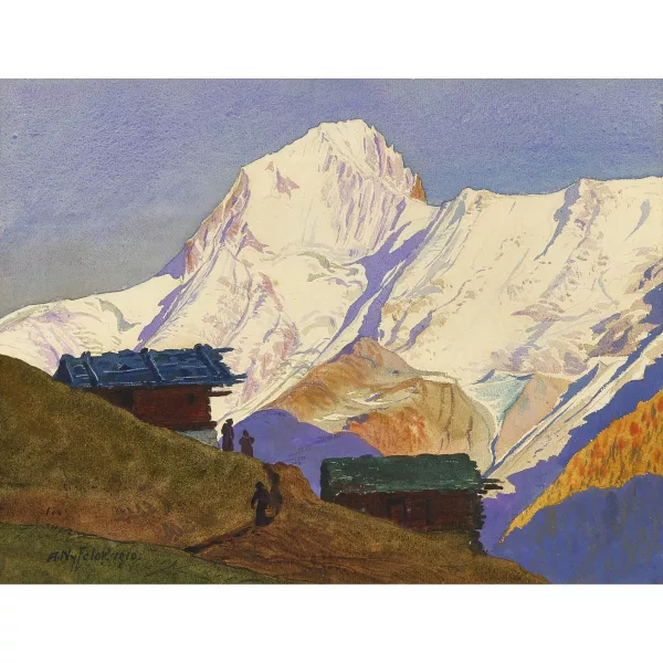 Albert Nyfeler — Bietschhorn.