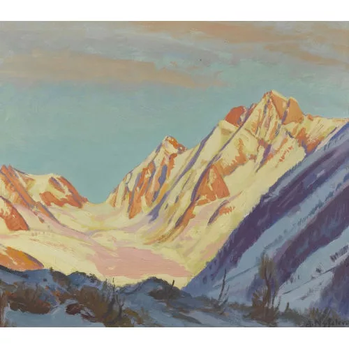 Albert Nyfeler — "Lötschenlücke".