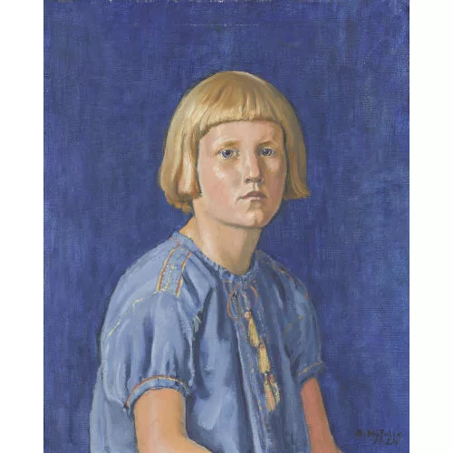 Albert Nyfeler — Porträt eines jungen Mädchens.