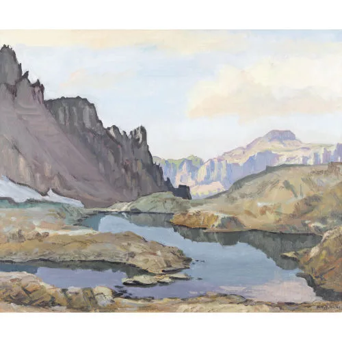 Albert Nyfeler — "Bergsee".