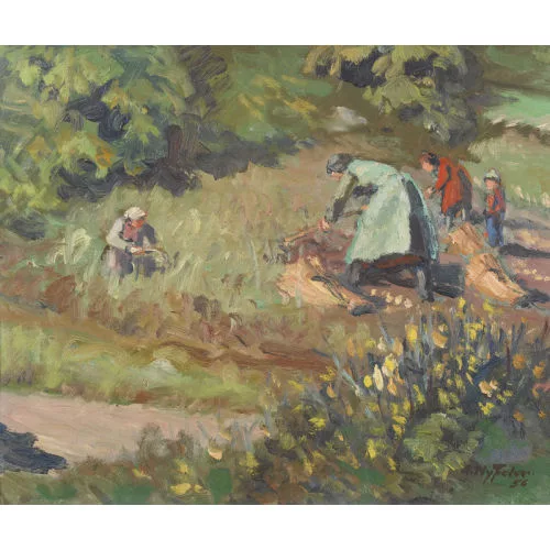 Albert Nyfeler — "Kartoffel-Ernte".