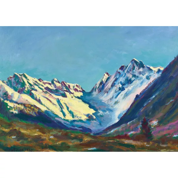 Albert Nyfeler — Im Lötschental.