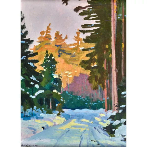 Albert Nyfeler — "Waldpartie".