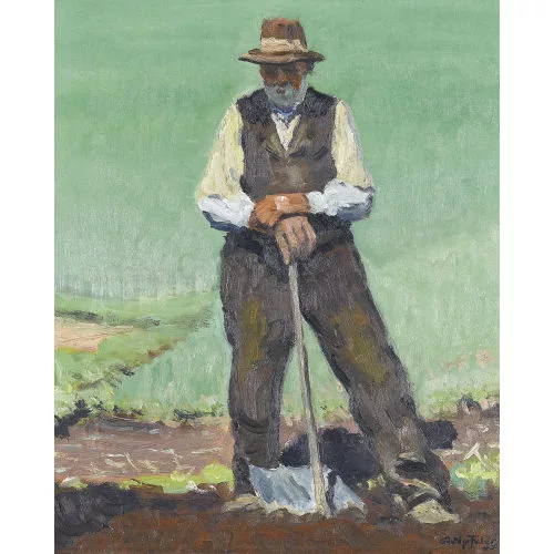 Albert Nyfeler — Lötschentaler Bauer.