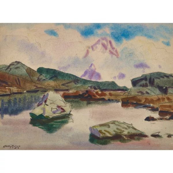 Albert Nyfeler — Bergsee.