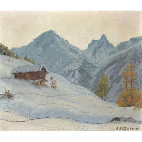 Albert Nyfeler — "Im Lötschental".