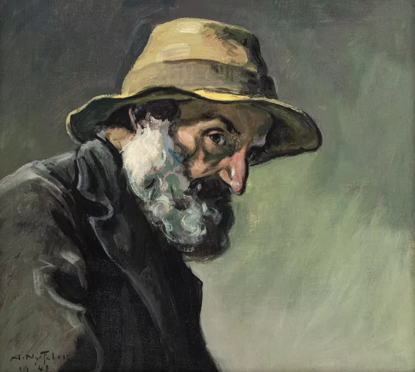 Albert Nyfeler — Portrait d'un vieil homme