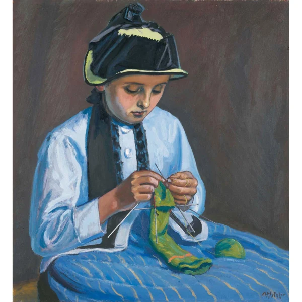 Albert Nyfeler — PORTRÄT KLARI MURMANN VON KIPPEL, 1939 PORTRAIT OF KLARI MURMANN FROM KIPPEL, 1939