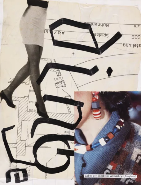 Albert Oehlen — und Rainald Goetz. Collage zu "Tannhäuser"
