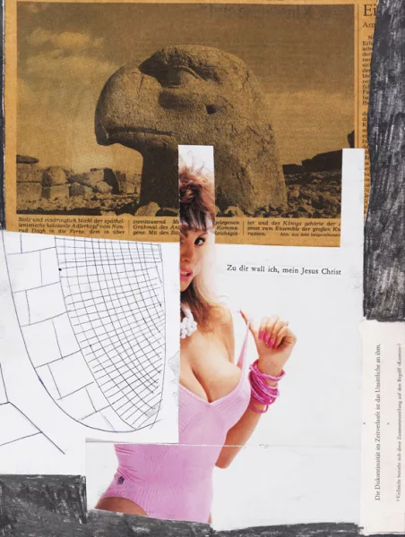 Albert Oehlen — und Rainald Goetz. Collage zu "Tannhäuser"