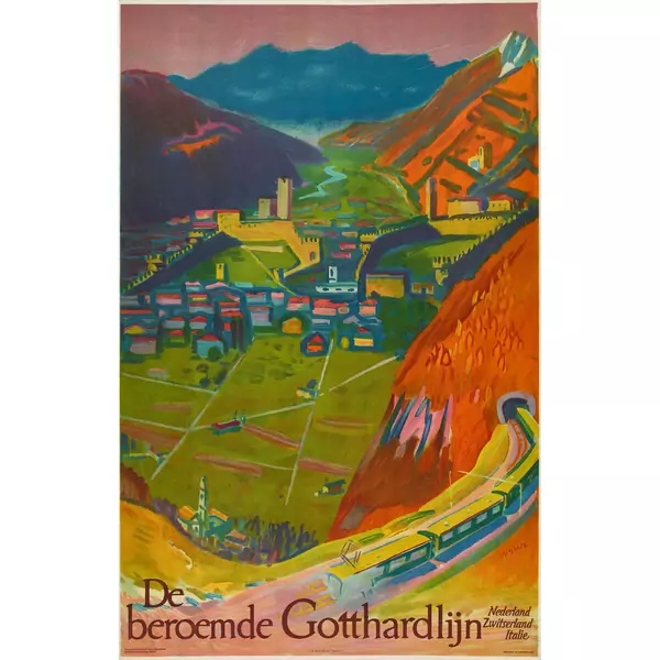 "De beroemde Gotthardlijn"