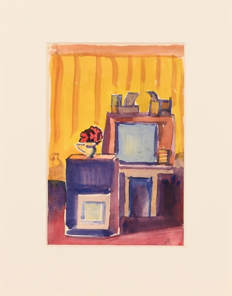 Albert Pfister — Im Atelier an der Erlenbachstrasse