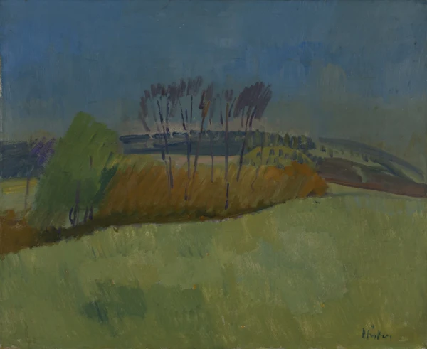 Albert Pfister — Landschaft mit Bäumen
