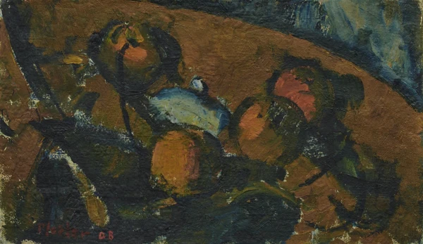 Albert Pfister — Früchtestillleben, 1908