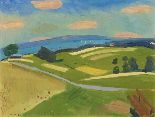 Albert Pfister — Zürichsee-Landschaft