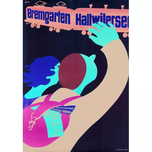 Albert Rüegg — "Bremgarten Hallwilersee".