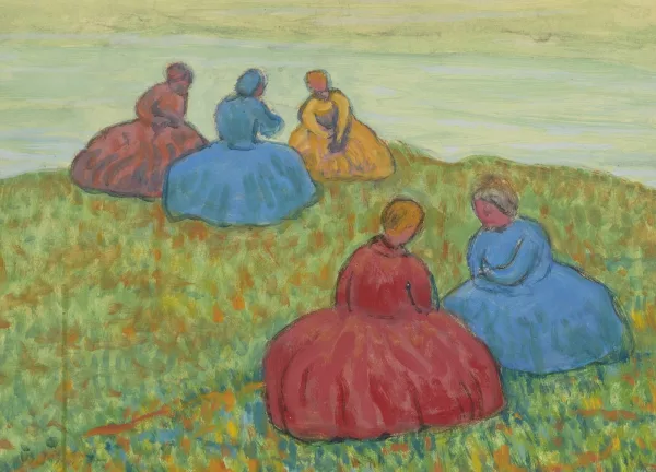 Albert Schmidt — Femmes sur la colline
