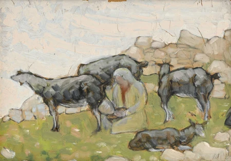 Berger et son troupeau