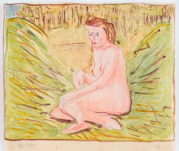 Albert Schmidt — Nu assis