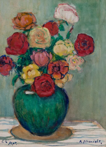 Albert Schmidt — Vase de fleurs