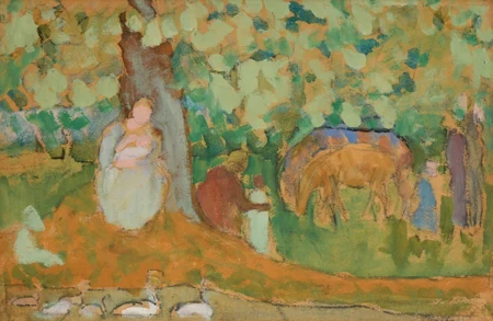 Etude pour "Après-midi à la campagne