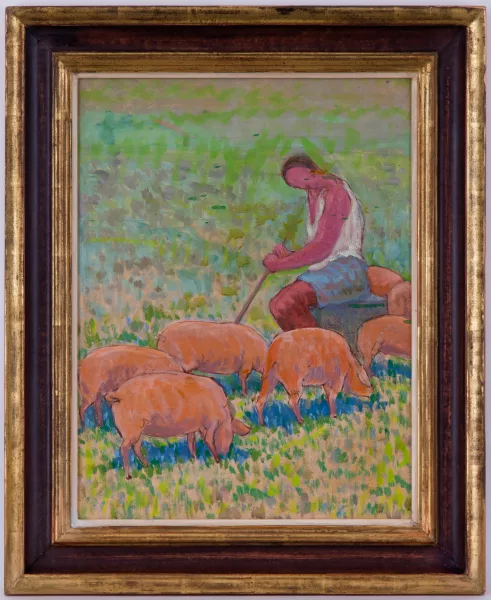 Albert Schmidt — Le gardien de cochons,