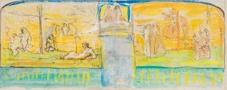 Etude pour une fresque