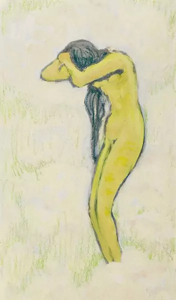 ALBERT SCHMIDT — Stehender Frauenakt. — Koller Auktionen