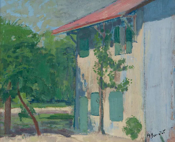 Albert Schmidt — Maison dans la campagne genevoise