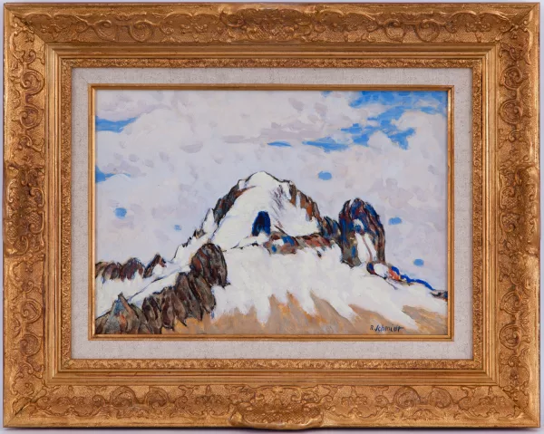 Albert Schmidt — Montagne enneigée