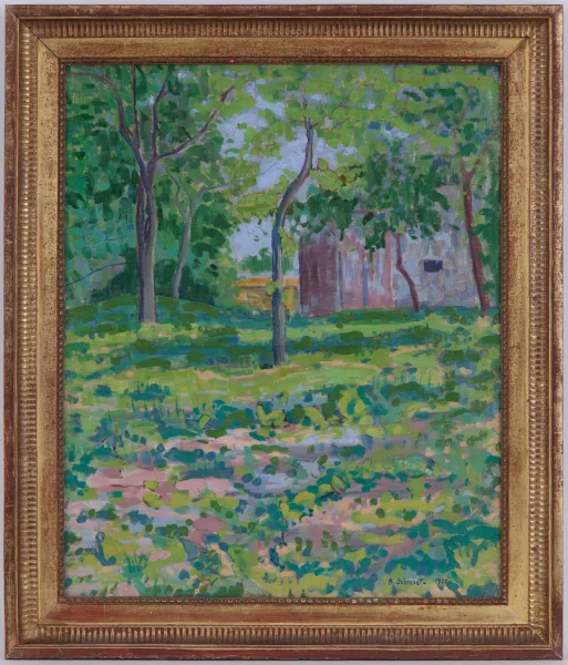 Albert Schmidt — Vue de jardin