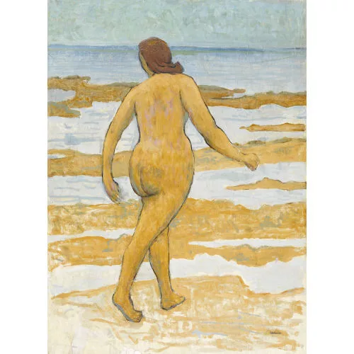 Albert Schmidt — Grosser Akt am Ufer.