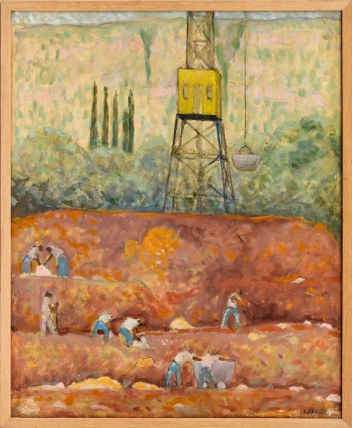 Albert Schmidt — Ouvriers au travail,
